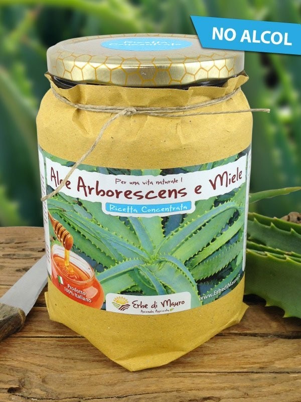 Aloe Arborescens e miele, Concentrata del Frate, no alcol-Succhi e composti di Aloe