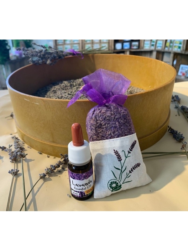 Sacchetto di fiori di Lavanda, profumatore bucato e ambiente-Saponi e detergenti