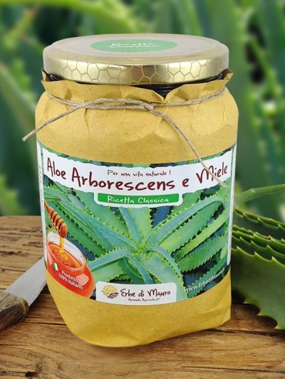 Aloe Arborescens and honey, Classic version of the Friar