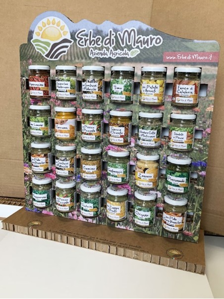 Espositore di Cartone per Spezie