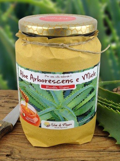 Aloe Arborescens e miele, versione Super del Frate