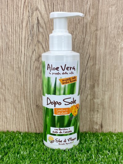 Dopo Sole all'Aloe Vera, 150ml-Cosmetici all'Aloe Vera