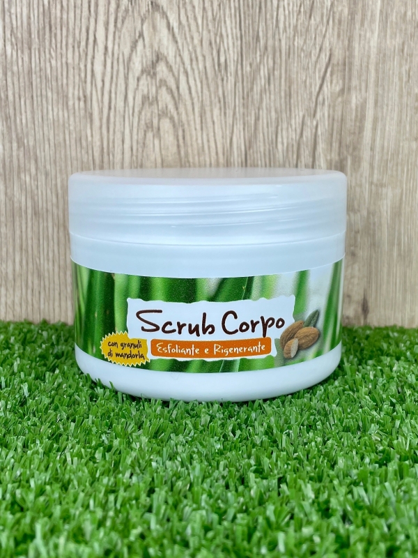 Scrub Corpo all'Aloe Vera e Mandorla, 200ml-Cosmetici all'Aloe Vera