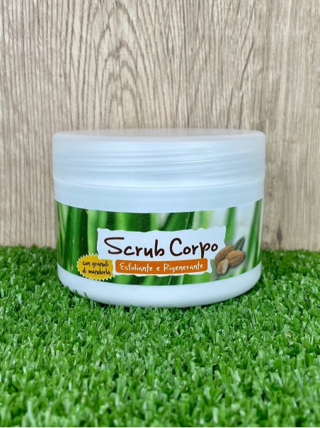 Scrub Corpo all'Aloe Vera e Mandorla, 200ml-Cosmetici all'Aloe Vera