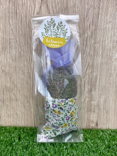 Sacchetto di fiori e foglie di Artemisia annua, profumatore bucato e ambiente-Saponi e detergenti