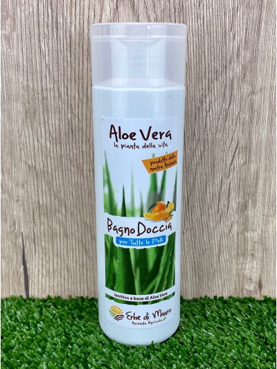 Bagnodoccia all'Aloe Vera, 250ml e 500ml-Cosmetici all'Aloe Vera