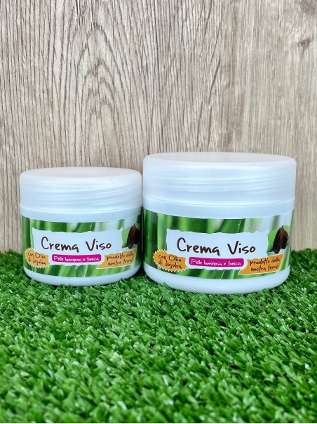 Crema Viso idratante all'Aloe Vera e Jojoba idratante e protettiva 50/100 ml-Cosmetici all'Aloe Vera