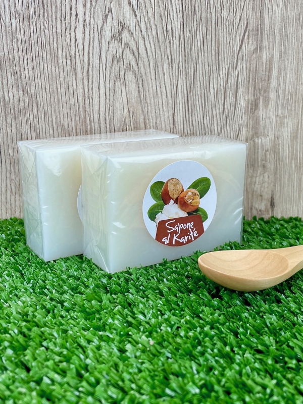 Sapone artigianale al Burro di Karité, 100g-Saponi e detergenti