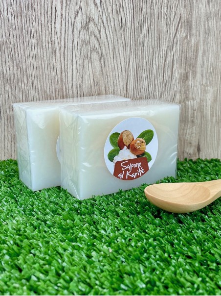 Sapone artigianale al Burro di Karité, 100g-Saponi e detergenti