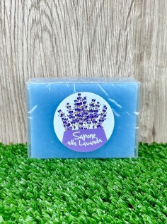 Sapone artigianale alla Lavanda, 100g-Saponi e detergenti
