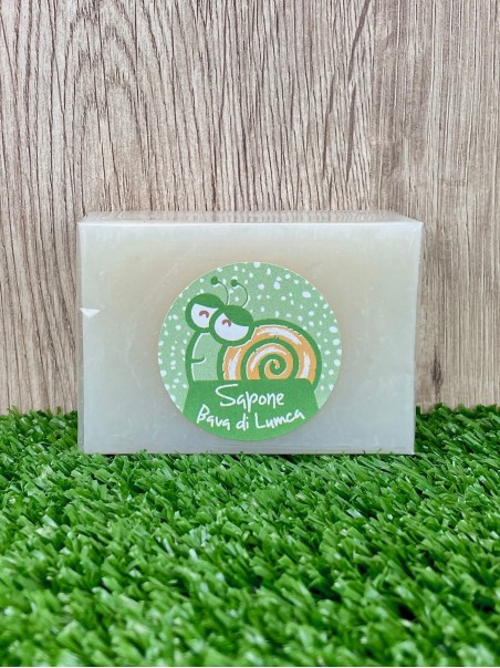 Sapone artigianale alla Bava di Lumaca, 100g-Saponi e detergenti