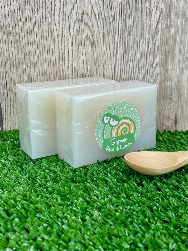 Sapone artigianale alla Bava di Lumaca, 100g-Saponi e detergenti