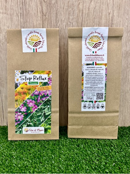 Stop Reflux Tisana, 50g-Erbe essiccate