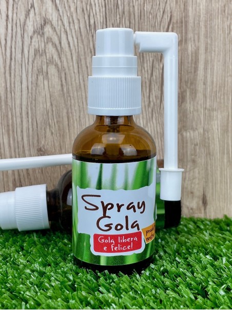 Throat spray with Aloe Vera and eucalyptus