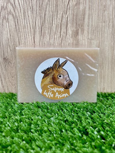 Donkey milk homemade soap, 100g