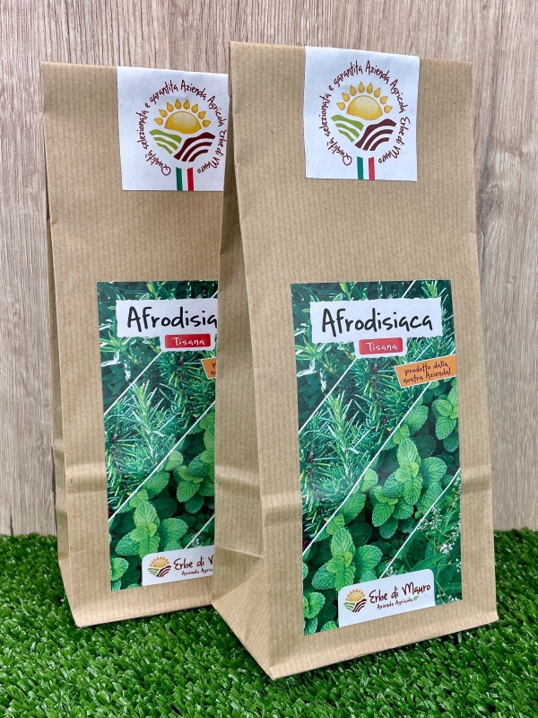 Afrodisiaca, Tisana 50g-500g e 1kg-Erbe essiccate