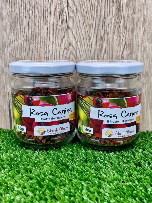 Bacche Rosa Canina, Tisana 50g-Tisane difese immun.