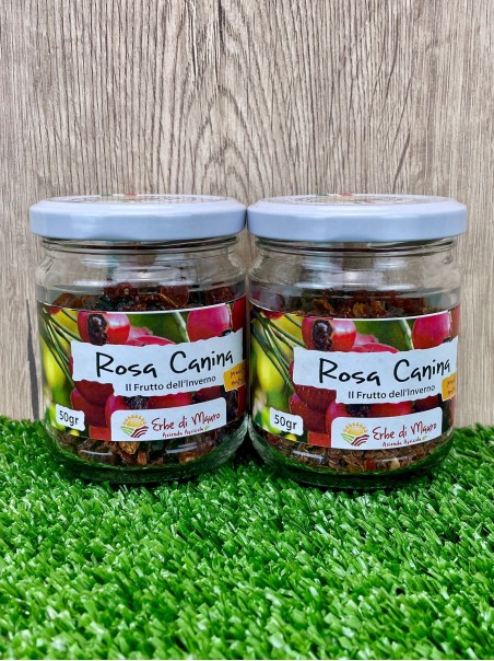 Bacche Rosa Canina, Tisana 50g-Tisane difese immun.