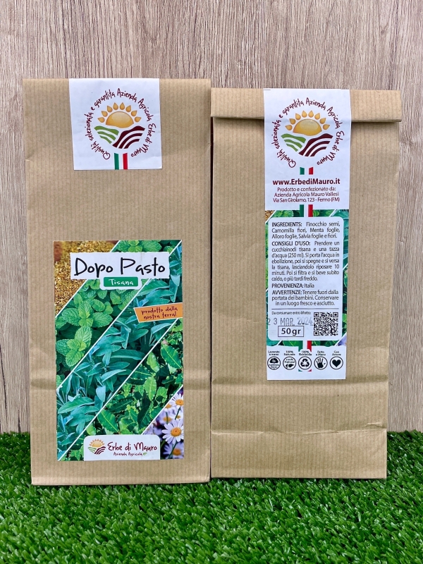 Dopo Pasto, Tisana 50-500g, 1kg-Tisane digestive