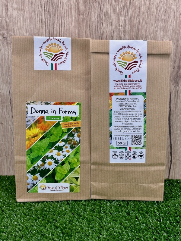 Donna in forma, Tisana 50-500g, 1kg-Tisane ed Essiccati