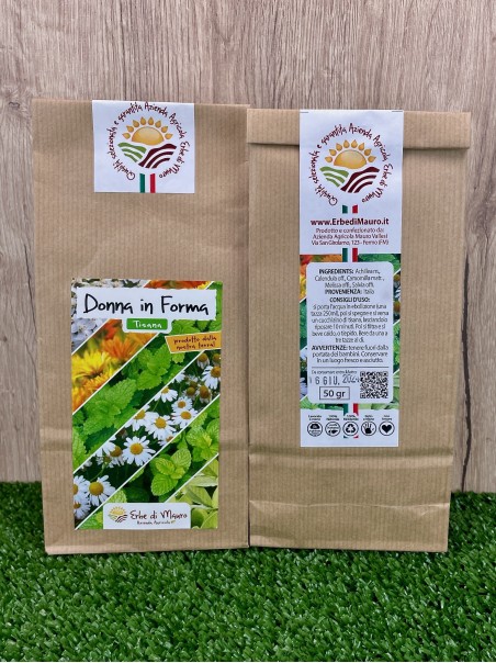 Donna in forma, Tisana 50-500g, 1kg-Erbe essiccate