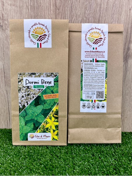 Dormi Bene, Tisana 50-500g, 1kg-Erbe essiccate