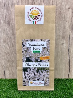 Fiori di Sambuco, Tisana 50g-Tisane diuretiche