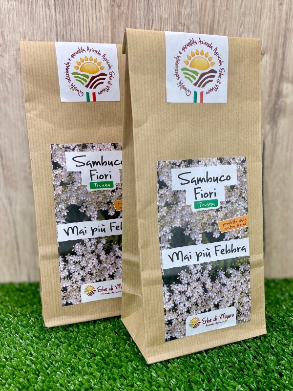 Fiori di Sambuco, Tisana 50g-Tisane diuretiche