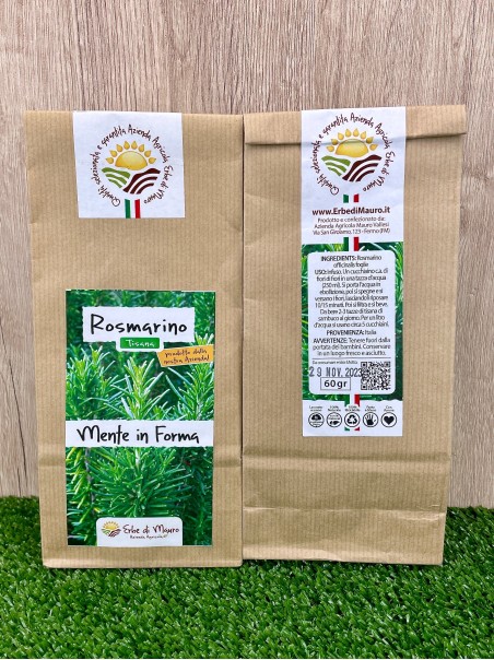 Rosmarino, Tisana 60-500 g e 1kg-Tisane depurative