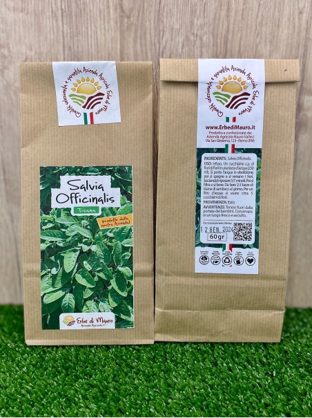 Salvia Officinalis, Tisana 60-500g, 1kg-Tisane depurative