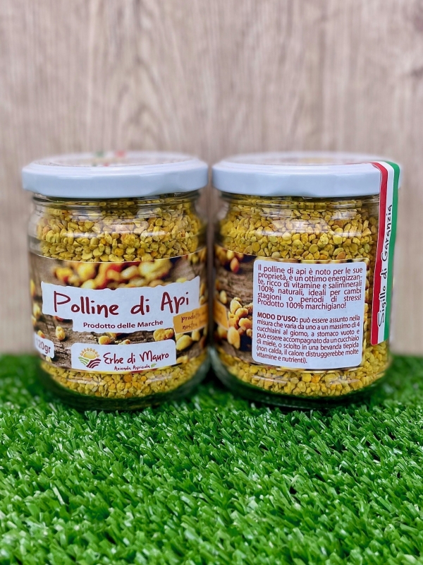 Polline d'Api, mille fiori 120g-1kg-Tisane difese immun.