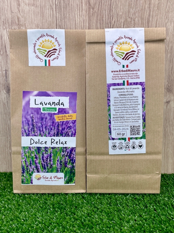 Lavanda officinalis, Tisana 60-500g e 1kg-Tisane depurative
