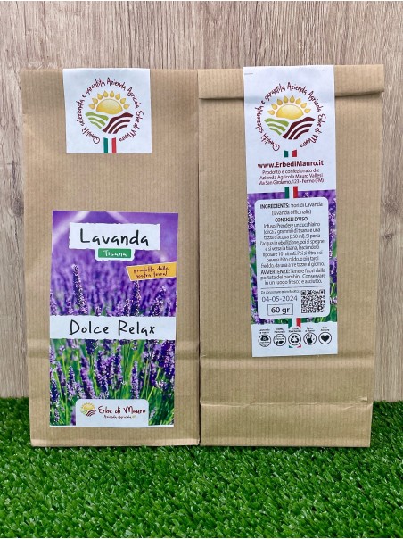 Lavanda officinalis, Tisana 60-500g e 1kg-Tisane depurative