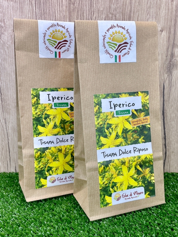 Iperico, Tisana 50-500g, 1kg-Erbe essiccate