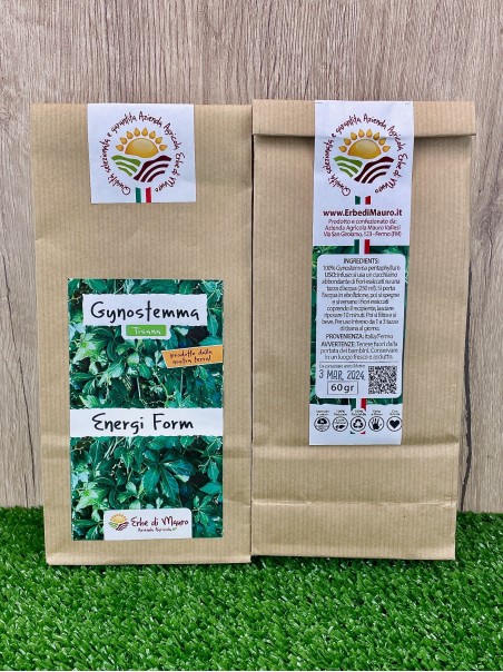 Gynostemma pentaphyllum, foglie essiccate 60g-Erbe essiccate