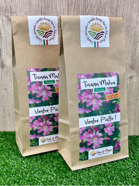 Malva, Tisana 50-500g e 1kg-Tisane digestive