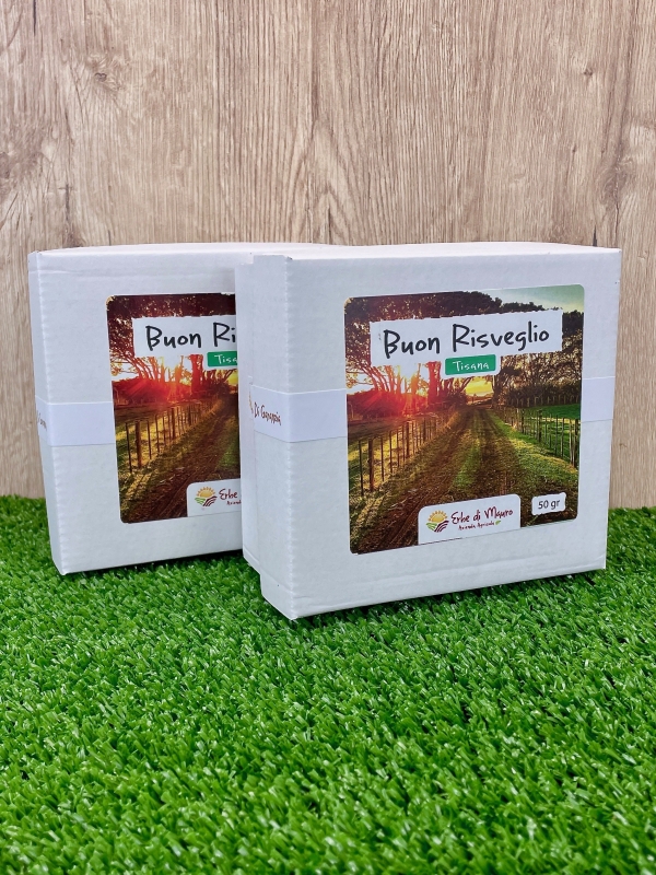 Buon Risveglio, Tisana 50g-500g, 1kg-Tisane per l'estaste