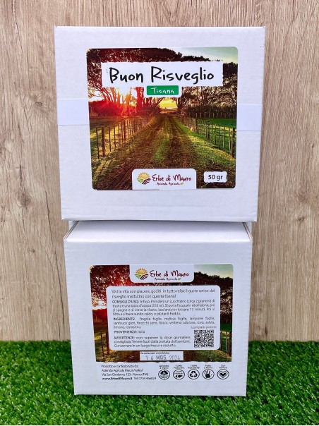 Buon Risveglio, Tisana 50g-500g, 1kg-Tisane per l'estate