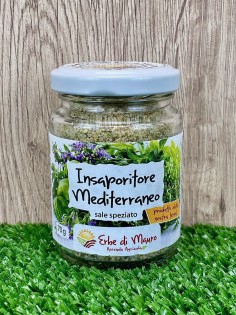 Insaporitore Mediterraneo, Sale speziato con ortaggi 70-500g, 1kg-Spezie