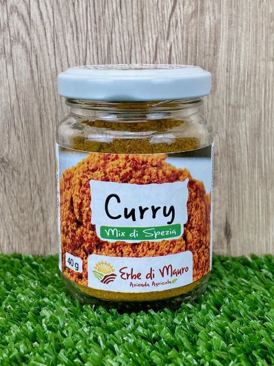 Curry indiano in polvere, spezia 40g-Spezie