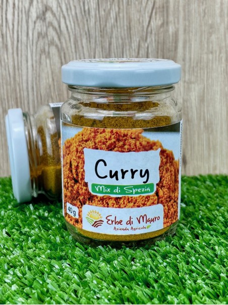 Curry indiano in polvere, spezia 40g-Spezie