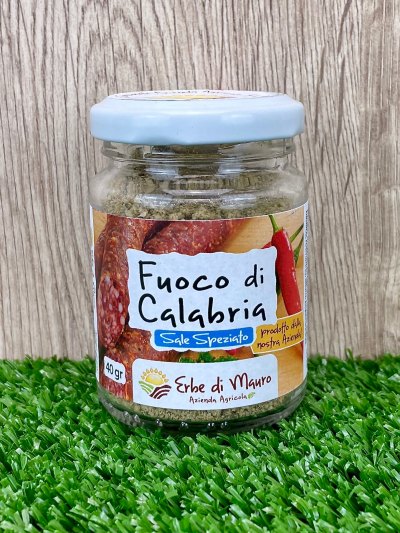 Fuoco di Calabria, Sale speziato 40-500g, 1kg-Spezie