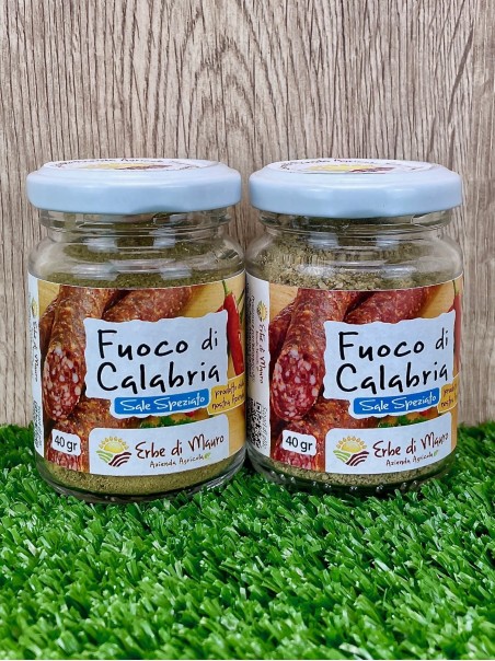 Fuoco di Calabria, Sale speziato 40-500g, 1kg-Spezie