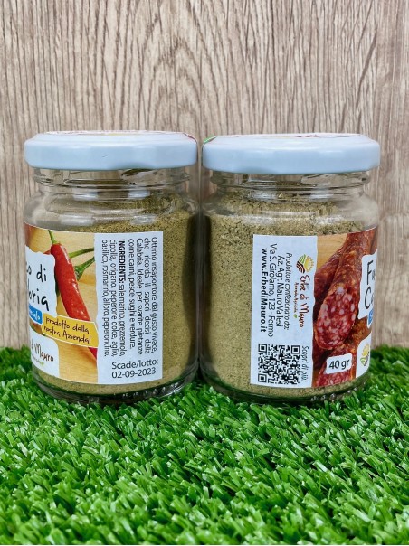 Fuoco di Calabria, Sale speziato 40-500g, 1kg-Spezie