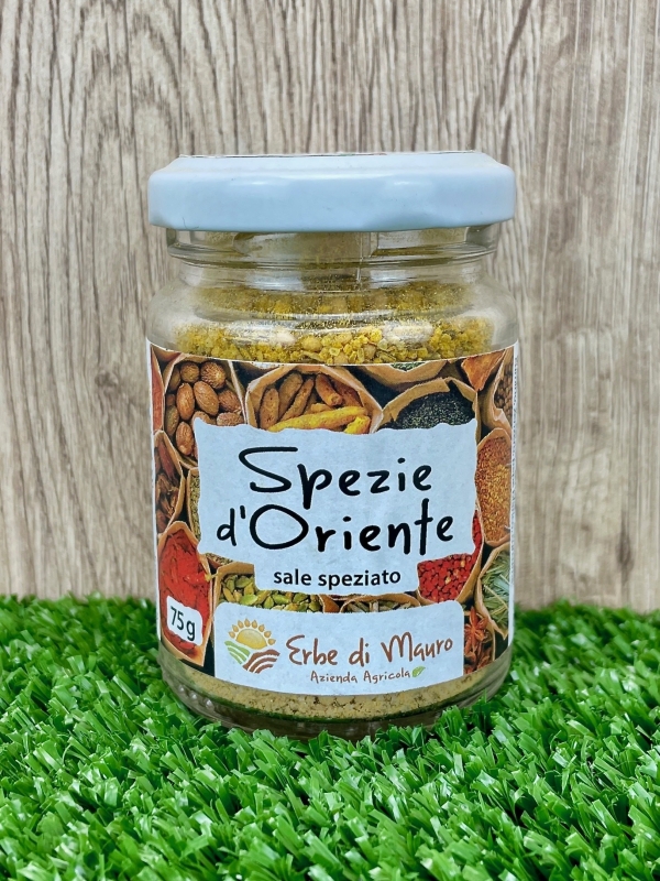 Orientali, Sale con spezie d'Oriente 75g-Spezie