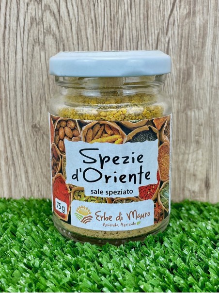 Orientali, Sale con spezie d'Oriente 75-500g, 1kg-Spezie