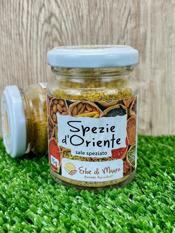 Orientali, Sale con spezie d'Oriente 75-500g, 1kg-Spezie