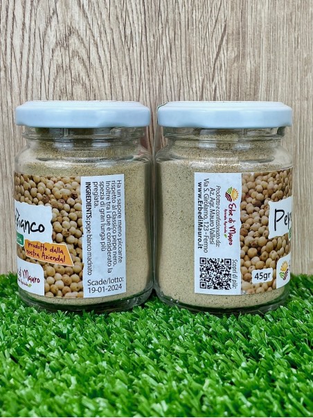 Finely ground white pepper