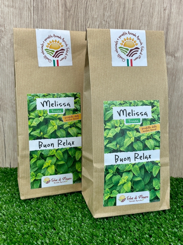 Melissa Officinalis, Tisana 50-500g e 1kg-Tisane digestive