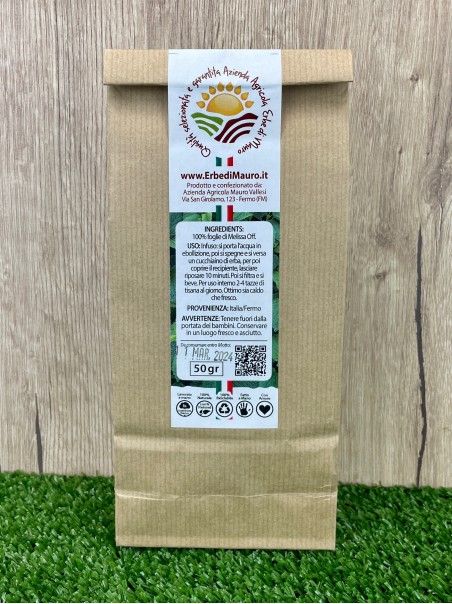 Melissa Officinalis, Tisana 50-500g e 1kg-Tisane digestive